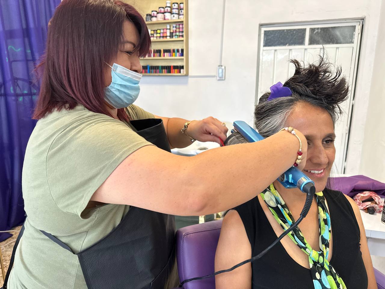 Servicio profesional de cabello en Salón Spa Vida